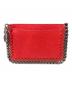 STELLA McCARTNEY（ステラマッカートニー）の古着「FALABELLA SHAGGY DEER CARD HOLDER シャギーディアカードホルダー 371371」｜レッド