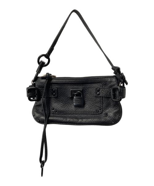 Chloe（クロエ）Chloe (クロエ) パディントン ミニ ハンドバッグ ブラックの古着・服飾アイテム