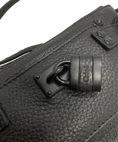 Chloe（クロエ）Chloe (クロエ) パディントン ミニ ハンドバッグ ブラックの古着・服飾アイテム