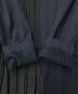 中古・古着 JIL SANDER NAVY (ジルサンダー ネイビー) 切替プリーツワンピース JNWL5032C ネイビー×ブラック サイズ:38：4500円