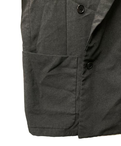 MANDO（マンドー）MANDO (マンドー) ポリエステル ダブルジャケット グレー サイズ:2の古着・服飾アイテム