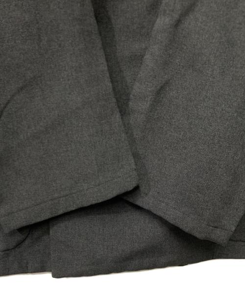 MANDO（マンドー）MANDO (マンドー) ポリエステル ダブルジャケット グレー サイズ:2の古着・服飾アイテム