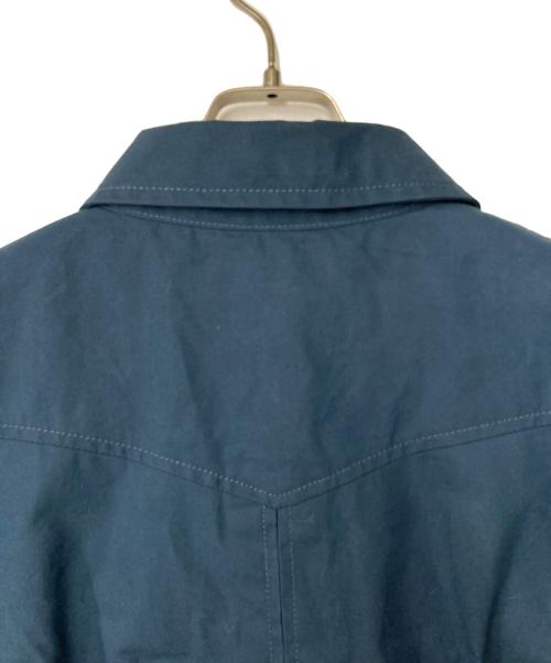 The Blurred CLOTHING（ブラードクロージング）The Blurred CLOTHING (ブラードクロージング) BLD148 WAXED COTTON SPORTS JACKET ネイビー サイズ:38の古着・服飾アイテム