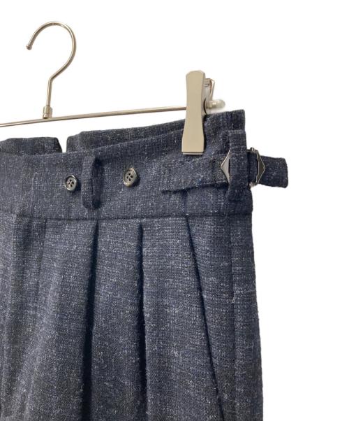 UNDERCOVER（アンダーカバー）UNDERCOVER (アンダーカバー) 17AW ブレインウォッシュ期 ウールスラックス ブラック サイズ:4の古着・服飾アイテム