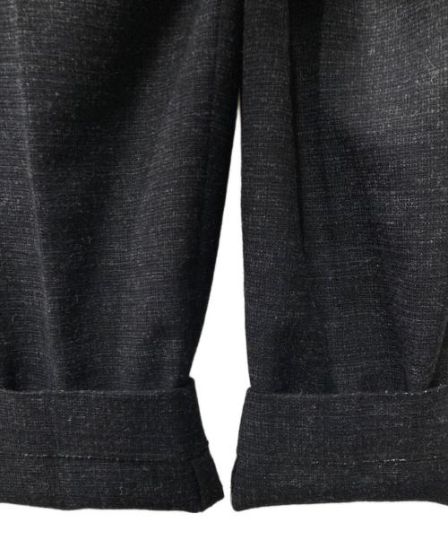 UNDERCOVER（アンダーカバー）UNDERCOVER (アンダーカバー) 17AW ブレインウォッシュ期 ウールスラックス ブラック サイズ:4の古着・服飾アイテム