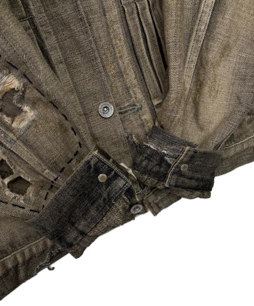 NEIGHBORHOOD（ネイバーフッド）NEIGHBORHOOD (ネイバーフッド) SAVAGE DENIM TYPEー1 JACKET MOD グレー サイズ:Mの古着・服飾アイテム