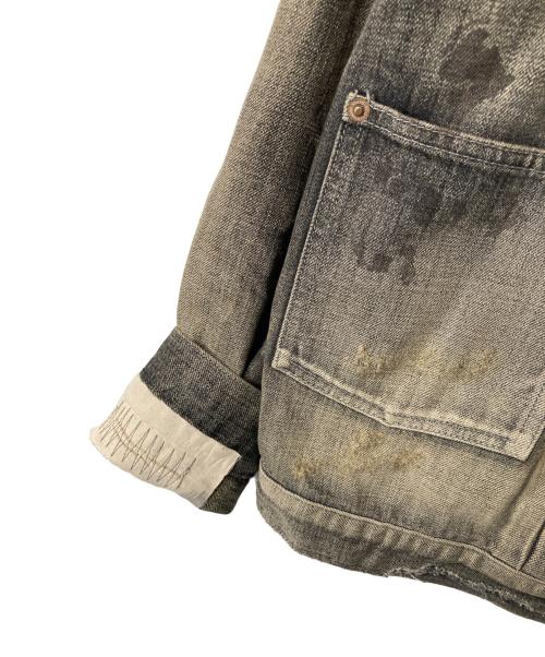 NEIGHBORHOOD（ネイバーフッド）NEIGHBORHOOD (ネイバーフッド) SAVAGE DENIM TYPEー1 JACKET MOD グレー サイズ:Mの古着・服飾アイテム