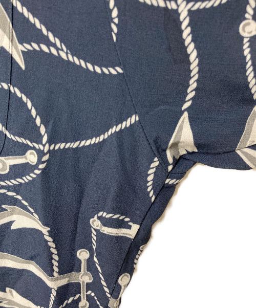 NEIGHBORHOOD（ネイバーフッド）NEIGHBORHOOD (ネイバーフッド) ANCHOR HAWAIIAN SHIRT SS  アンカーハワイアンシャツ 231TSNH-SHM07 ネイビー サイズ:Mの古着・服飾アイテム