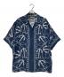 NEIGHBORHOOD（ネイバーフッド）の古着「ANCHOR HAWAIIAN SHIRT SS  アンカーハワイアンシャツ 231TSNH-SHM07」｜ネイビー