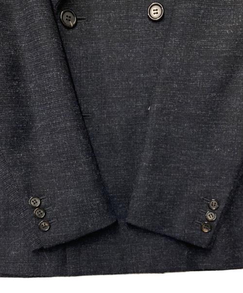 UNDERCOVER（アンダーカバー）UNDERCOVER (アンダーカバー) 17AW ブレインウォッシュ期 ウールダブルジャケット ブラック サイズ:3の古着・服飾アイテム