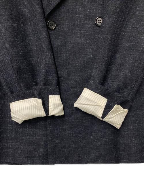 UNDERCOVER（アンダーカバー）UNDERCOVER (アンダーカバー) 17AW ブレインウォッシュ期 ウールダブルジャケット ブラック サイズ:3の古着・服飾アイテム