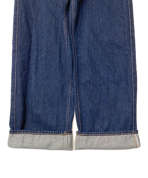 MACPHEE（マカフィー）MACPHEE (マカフィー) デニム ワイドストレートパンツ インディゴ サイズ:36の古着・服飾アイテム