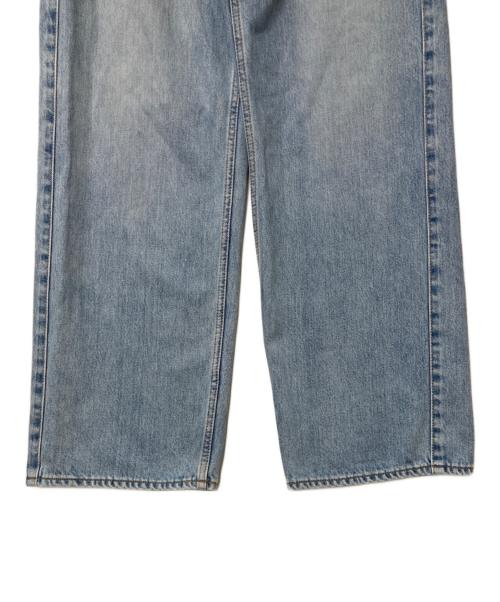 MACPHEE（マカフィー）MACPHEE (マカフィー) デニム ワイドストレートパンツ インディゴ サイズ:36の古着・服飾アイテム