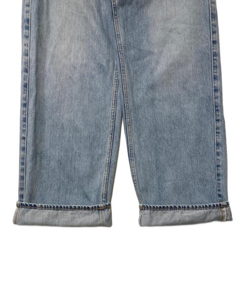MACPHEE（マカフィー）MACPHEE (マカフィー) デニム ワイドストレートパンツ インディゴ サイズ:36の古着・服飾アイテム
