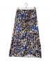 ESTNATION（エストネーション）の古着「フラワープリントスカート」｜ブルー