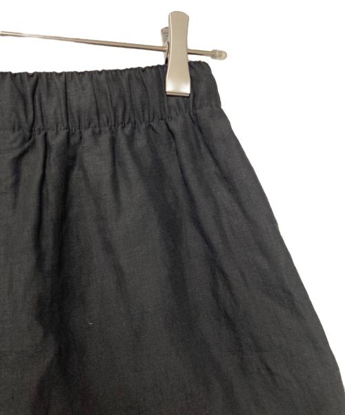 MARGARET HOWELL（マーガレットハウエル）MARGARET HOWELL (マーガレットハウエル) リネンハーフパンツ ブラック サイズ:1の古着・服飾アイテム