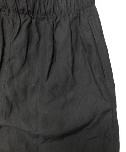 MARGARET HOWELL（マーガレットハウエル）MARGARET HOWELL (マーガレットハウエル) リネンハーフパンツ ブラック サイズ:1の古着・服飾アイテム
