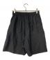 MARGARET HOWELL (マーガレットハウエル) リネンハーフパンツ ブラック サイズ:1：5000円