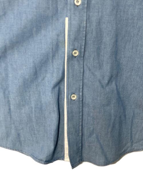 Maison Margiela 10（メゾンマルジェラ 10）Maison Margiela 10 (メゾンマルジェラ 10) ポケットデザインシャツ インディゴ サイズ:46の古着・服飾アイテム