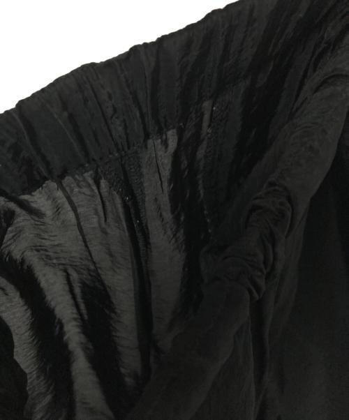 TODAYFUL（トゥデイフル）TODAYFUL (トゥデイフル) Satin Easy Pants サテンイージーパンツ 12310712 ブラック サイズ:36の古着・服飾アイテム