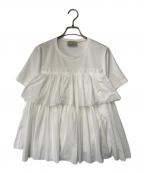 UNITED ARROWSユナイテッドアローズ）の古着「ビスチェデザイン カットソートップス 1517-199-2528」｜ホワイト