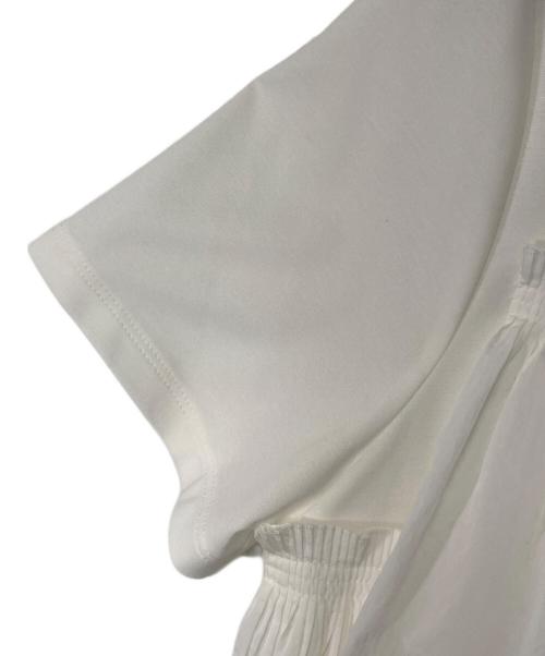 UNITED ARROWS（ユナイテッドアローズ）UNITED ARROWS (ユナイテッドアローズ) ビスチェデザイン カットソートップス 1517-199-2528 ホワイト サイズ:-の古着・服飾アイテム