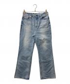 upper hights×IENAアッパーハイツ×イエナ）の古着「別注 THE BRIGITTE FIZZ デニムパンツ」｜インディゴ