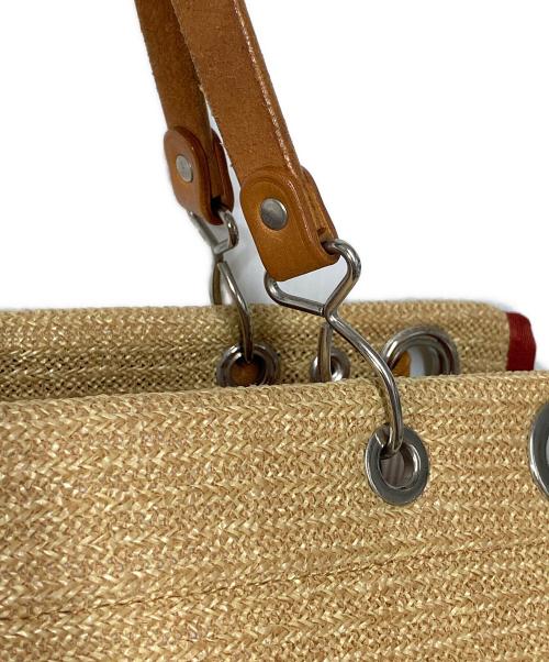 PORTER GIRL（ポーターガール）PORTER GIRL (ポーターガール) MARCHE SAC TOTE BAG (M) ベージュの古着・服飾アイテム