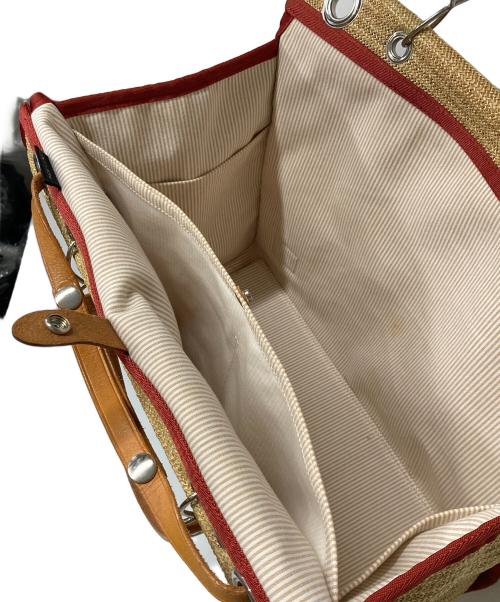 PORTER GIRL（ポーターガール）PORTER GIRL (ポーターガール) MARCHE SAC TOTE BAG (M) ベージュの古着・服飾アイテム