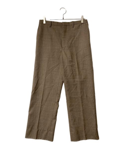 CARUSO（カルーゾ）CARUSO (カルーゾ) ウールスラックス ブラウン サイズ:44の古着・服飾アイテム