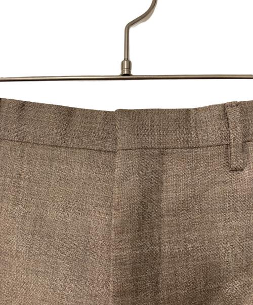 CARUSO（カルーゾ）CARUSO (カルーゾ) ウールスラックス ブラウン サイズ:44の古着・服飾アイテム