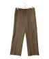 CARUSO（カルーゾ）の古着「ウールスラックス」｜ブラウン
