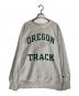 Champion REVERSE WEAVE（チャンピオン リバース ウィーブ）の古着「スウェット 刺繍タグ 90's~ OREGON TRACK」｜グレー