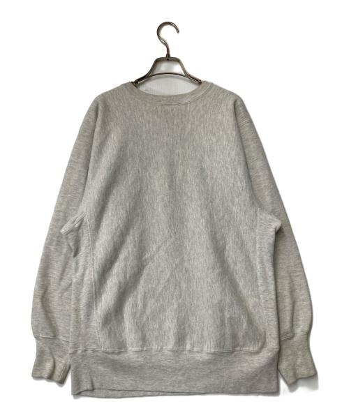 Champion REVERSE WEAVE（チャンピオン リバース ウィーブ）Champion REVERSE WEAVE (チャンピオン リバース ウィーブ) スウェット 刺繍タグ 90’s~ USA製 INDIANA グレー サイズ:LARGEの古着・服飾アイテム