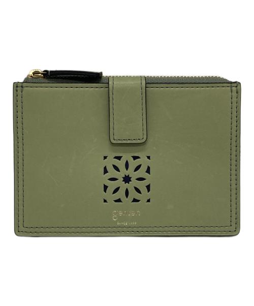 genten（ゲンテン）genten (ゲンテン) 財布 グリーンの古着・服飾アイテム