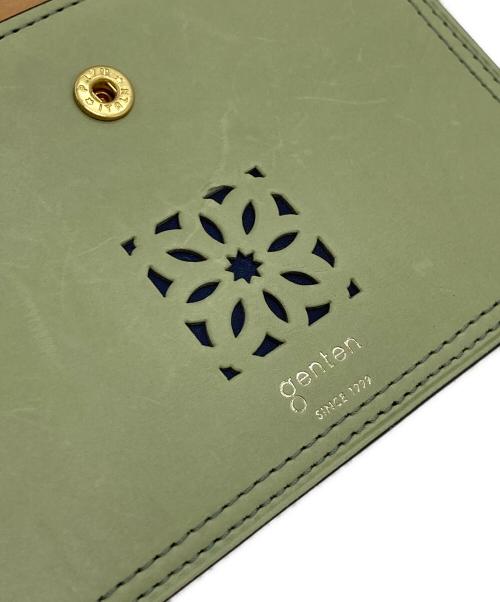 genten（ゲンテン）genten (ゲンテン) 財布 グリーンの古着・服飾アイテム