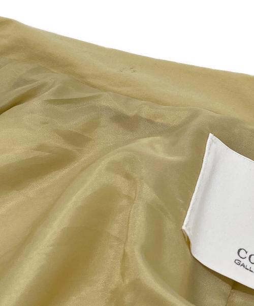 COLLAGE GALLARDAGALANTE（コラージュ ガリャルダガランテ）COLLAGE GALLARDAGALANTE (コラージュ ガリャルダガランテ) パフスリーブコート イエロー サイズ:FREEの古着・服飾アイテム