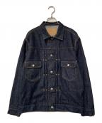 SAKULAサクラ）の古着「デニムジャケット CPZ2022107A0002」｜インディゴ
