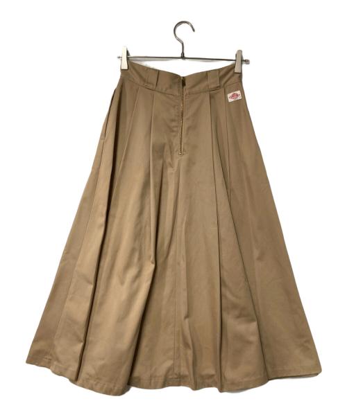DANTON（ダントン）DANTON (ダントン) タックスカート ベージュ サイズ:36の古着・服飾アイテム