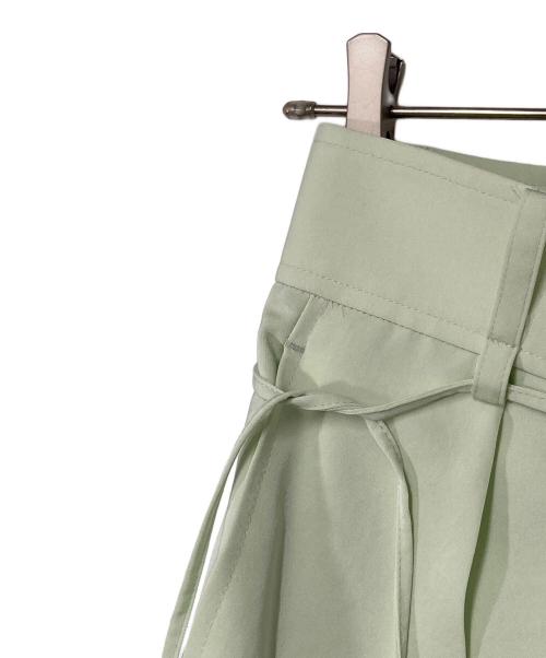 MIESROHE（ミースロエ）MIESROHE (ミースロエ) ラップデザインコンフォートパンツ MWFP241074 グリーン サイズ:1 未使用品の古着・服飾アイテム