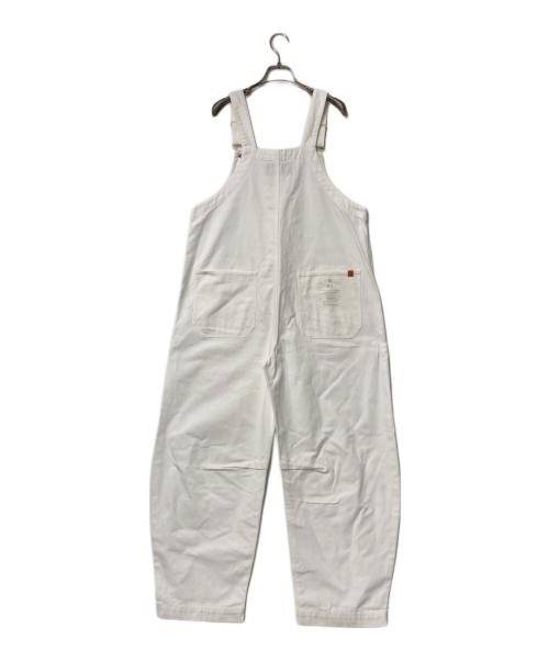 UNIVERSAL OVERALL（ユニバーサルオーバーオール）UNIVERSAL OVERALL (ユニバーサルオーバーオール) Curensology (カレンソロジー) 別注 オーバーオール U2438232EL ホワイト サイズ:Fの古着・服飾アイテム