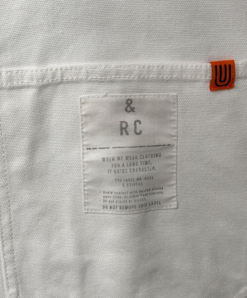 UNIVERSAL OVERALL（ユニバーサルオーバーオール）UNIVERSAL OVERALL (ユニバーサルオーバーオール) Curensology (カレンソロジー) 別注 オーバーオール U2438232EL ホワイト サイズ:Fの古着・服飾アイテム