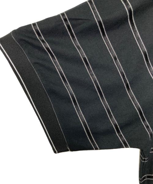 SUPREME（シュプリーム）SUPREME (シュプリーム) UMBRO (アンブロ) Stripe Soccer Jersey ストライプサッカージャージー ブラック サイズ:ASIA XLの古着・服飾アイテム
