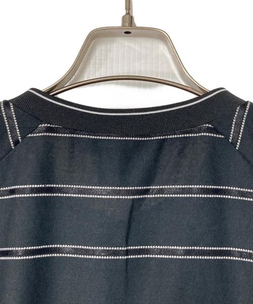 SUPREME（シュプリーム）SUPREME (シュプリーム) UMBRO (アンブロ) Stripe Soccer Jersey ストライプサッカージャージー ブラック サイズ:ASIA XLの古着・服飾アイテム