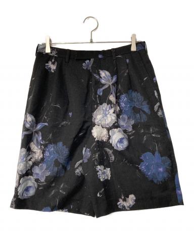 【美品】LAD MUSICIAN 18SS 花柄 スラックス ブルー サイズ42 LAD MUSICIAN（ラッドミュージシャン）の「FLOWER 2TUCK TRACK PANTS
