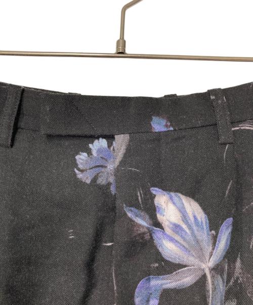 LAD MUSICIAN（ラッドミュージシャン）LAD MUSICIAN (ラッドミュージシャン) 18SS　ボタニカル柄ハーフパンツ ブラック サイズ:42の古着・服飾アイテム