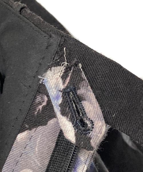 LAD MUSICIAN（ラッドミュージシャン）LAD MUSICIAN (ラッドミュージシャン) 18SS　ボタニカル柄ハーフパンツ ブラック サイズ:42の古着・服飾アイテム