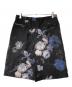 LAD MUSICIAN (ラッドミュージシャン) 18SS　ボタニカル柄ハーフパンツ ブラック サイズ:42：4500円