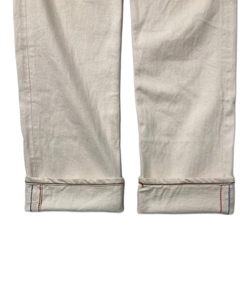 beautiful people（ビューティフルピープル）beautiful people (ビューティフルピープル) STUDIOUS (ステュディオス) 別注 セルヴィッチデニムウィメンフィッツ 1255105086 アイボリー サイズ:34の古着・服飾アイテム