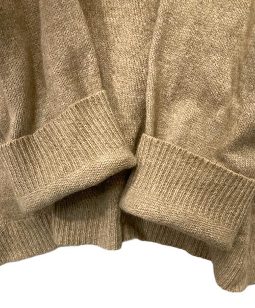 Yohji Yamamoto pour homme（ヨウジヤマモト プールオム）Yohji Yamamoto pour homme (ヨウジヤマモト プールオム) カシミヤ混ニットパーカー HD-K87-189 12AW ブラウン サイズ:3の古着・服飾アイテム